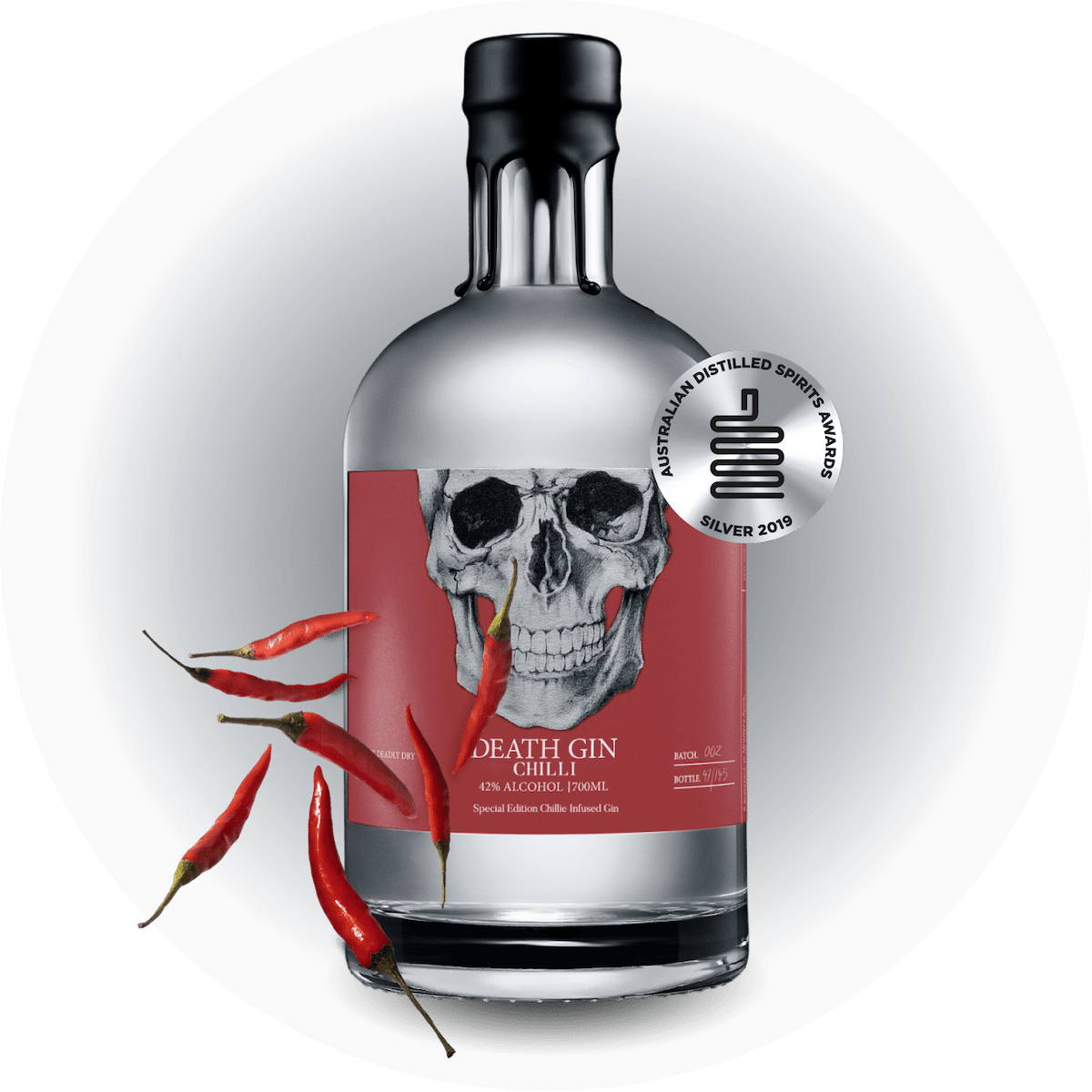 Chilli Gin | Australian Gin | Gin Distillery Melbourne - Death Gin